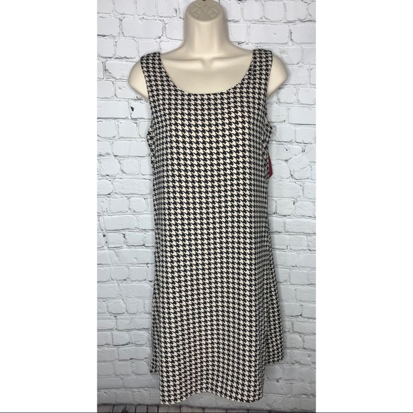 NWT Newbury Kustom USA Houndstooth Dress Size S - Picture 2 of 5